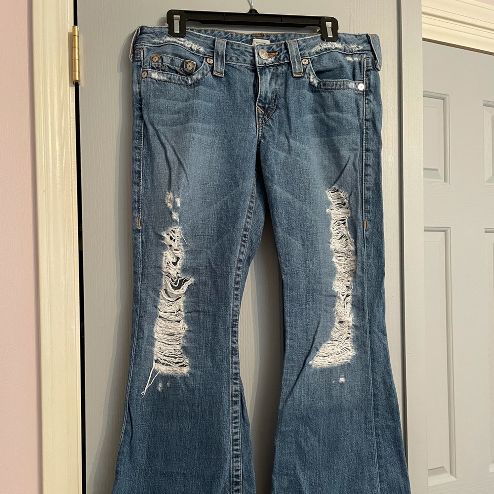 True religion flare boot cut jeans